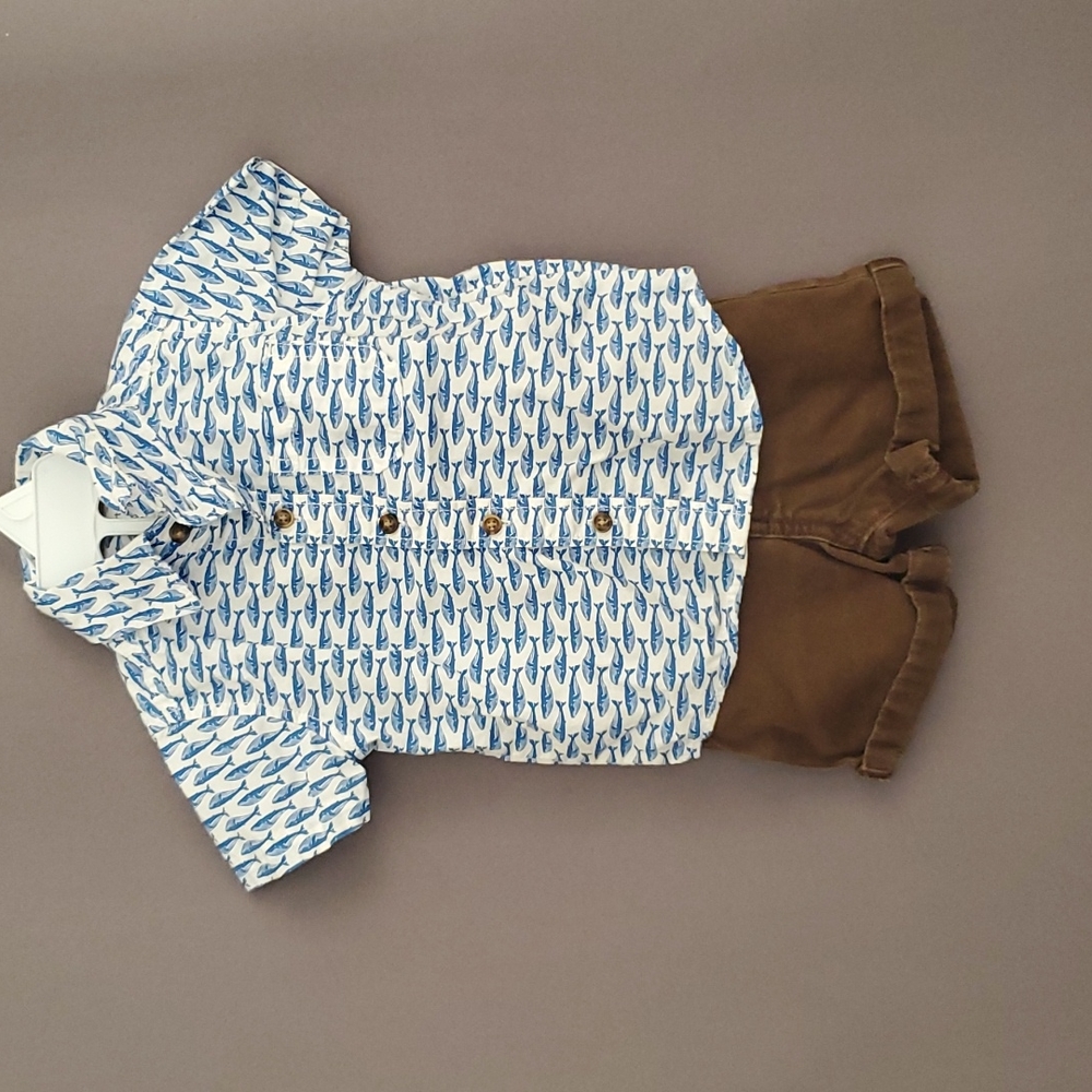 Carters 2 piece outfit size 12m